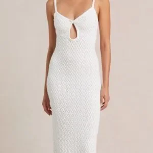 【関税込み】BEC + BRIDGE ネイビー Be Mine ミディアムドレス Bec and Bridge Be Mine Square Neck Midi Dress – Hills Shire Hire